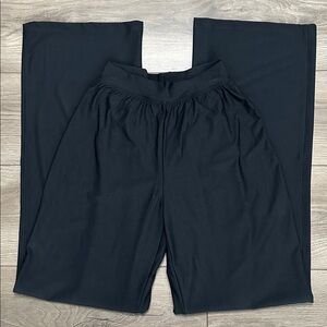 Spanx Black High Rise Wide Leg Slimming Pants Size XS